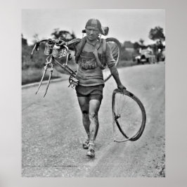 Tour de Frankrike 1928 Stage 7 Italienska Giusto C Poster