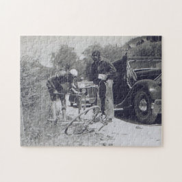 Tour de Frankrike 1936 Pitstop för reparation Pussel