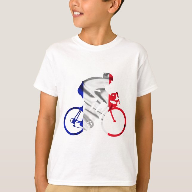 Tour de frankrike cyclist tee shirt (Framsida)
