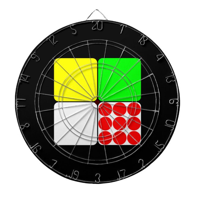 Tour de Frankrike Jerseys 3 Black Darttavla (Framsidan)