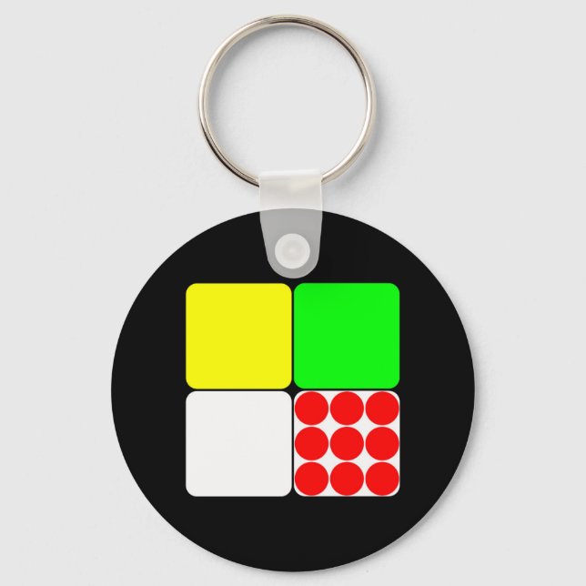 Tour de Frankrike Jerseys 3 Black Nyckelring (Framsida)