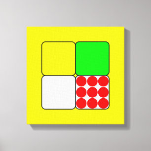 Tour de Frankrike Jerseys 3 Gult Canvastryck