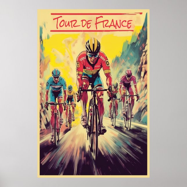 Tour de Frankrike Poster (Framsidan)
