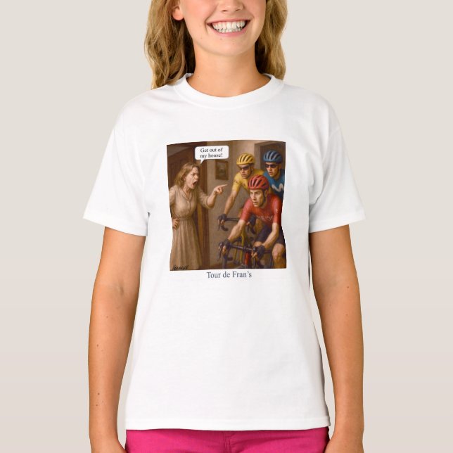 Tour de Frankrike T Shirt (Framsida)
