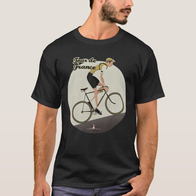 Tour De Frankrike  T Shirt (Framsida)