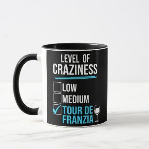 Tour De Franzia Drinking Game Mugg