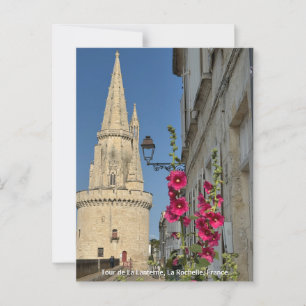 Tour de La Lanterne, La Rochelle, Frankrike Vykort