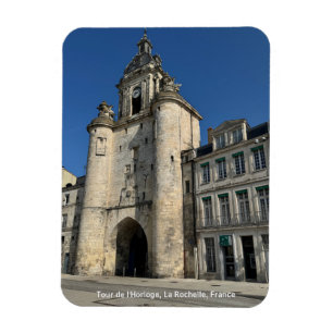 Tour de l'Horloge, La Rochelle, Frankrike Magnet