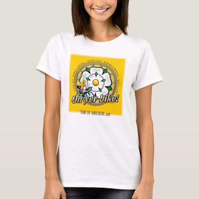 Tour de Yorkshire 2018"On yer Bike" shirt Tröja (Framsida)