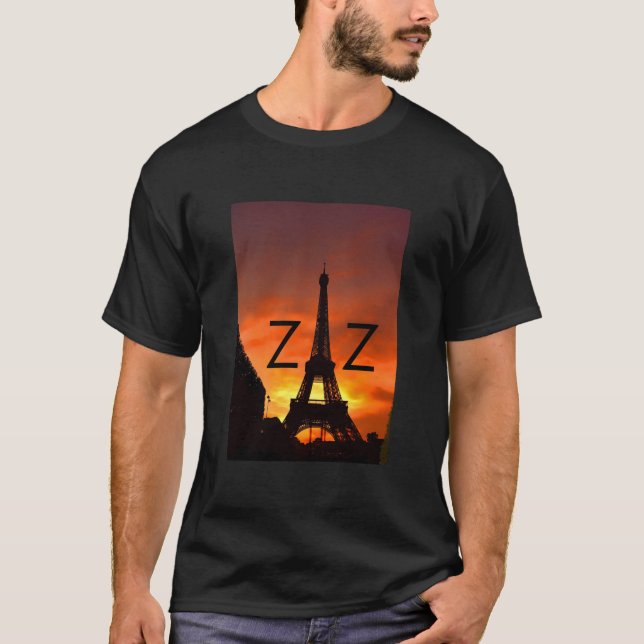 Tour de Zaz Classic T-Shirt (Framsida)