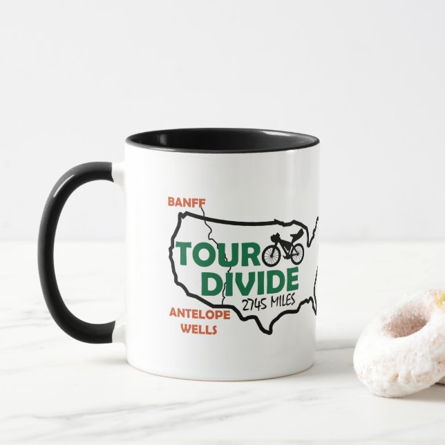 Tour Divide Mugg (Med munk)