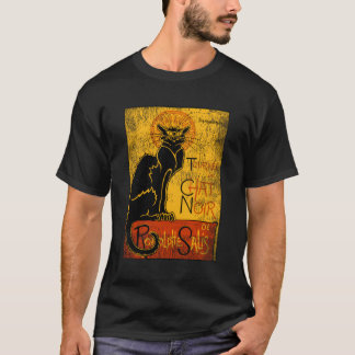 Tour du C Noir Black Cat Halloween T Shirt