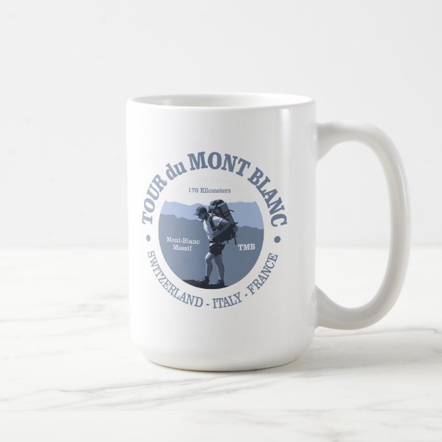 Tour du Mont Blanc Kaffemugg (Höger)