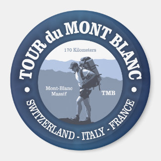 Tour du Mont Blanc Magnet