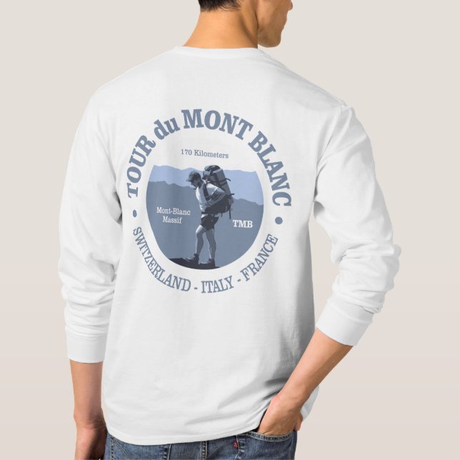 Tour du Mont Blanc Tee Shirt (Baksida)