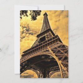 Tour Eiffel Paris Frankrike Julkort