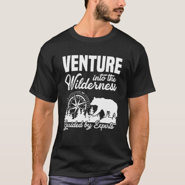 Tour Guide Safari Tour Guide Outfit Bear Tour in W T Shirt (Framsida)