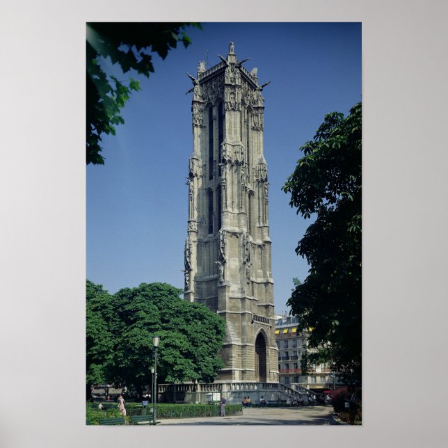 Tour Saint-Jacques, 1508-22 Poster (Framsidan)