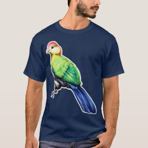 Touraco de Pauline Angola Bird T Shirt