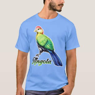 Touraco de Pauline bird Angola T Shirt
