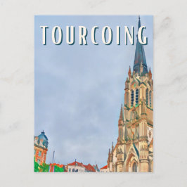 Tourcoing Photo Vintage Vykort