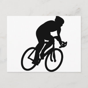 Tourde frankrike cyclist vykort