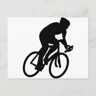 Tourde frankrike cyclist vykort