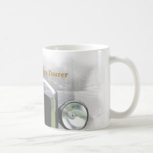 Tourermugg 1929 Vit, Austin sju Tourer 1929 Kaffemugg