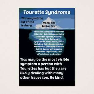 Tourettes är precis spetsen av isberget visitkort