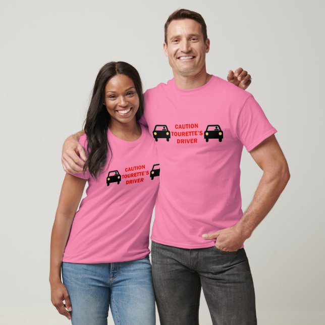 Tourettes Driver T-shirt (Unisex)
