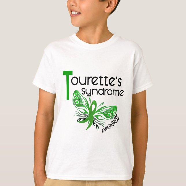 Tourettes för fjäril 3,1 syndrom tee (Framsida)