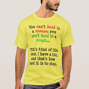 Tourettes skjorta t-shirt