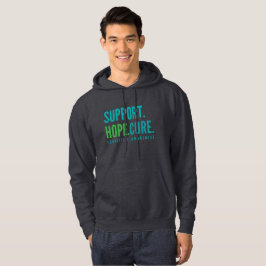 Tourettes stöd för att bota Pullover Hoodie