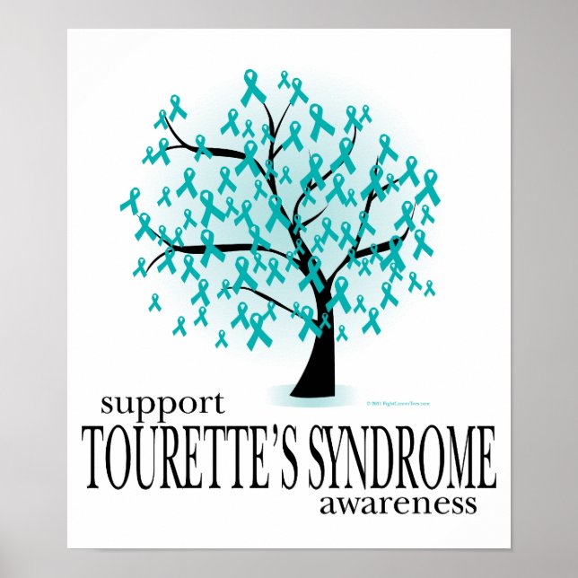 Tourettes syndrom Träd Poster (Framsidan)