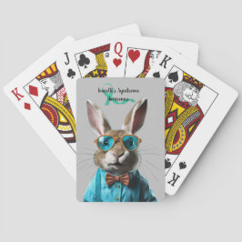 Tourette's Syndrome Anpassningsbar spelar upp kort Casinokort