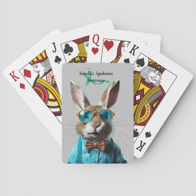 Tourette's Syndrome Anpassningsbar spelar upp kort Casinokort (Baksidan)