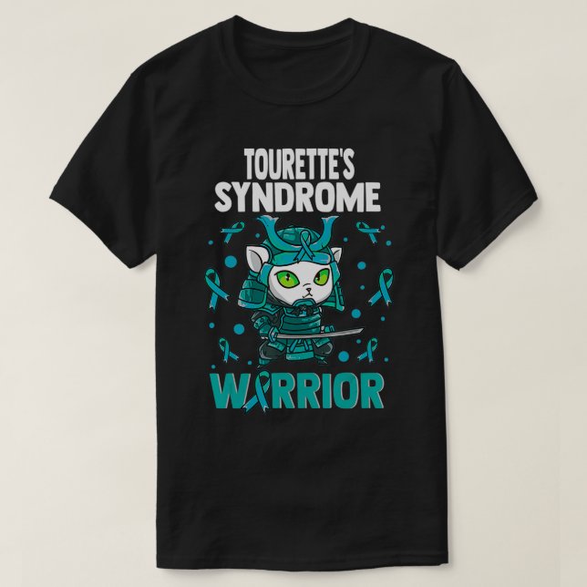 Tourettes Syndrome Awareness Tourettes Related Te T Shirt (Design framsida)