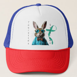 Tourette's Syndrome Rabbit Hat Anpassningsbar Keps