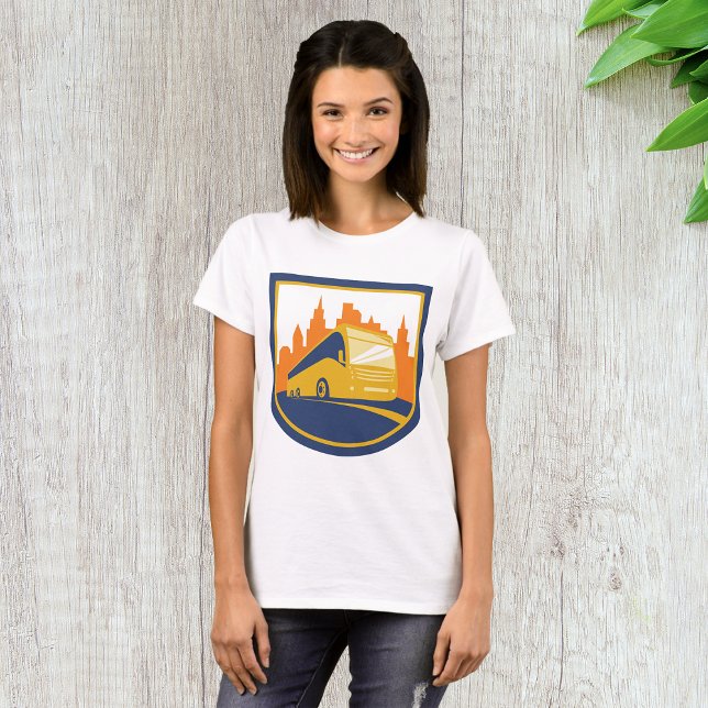 Tourist Buss Womens T-Shirt (Skapare uppladdad)