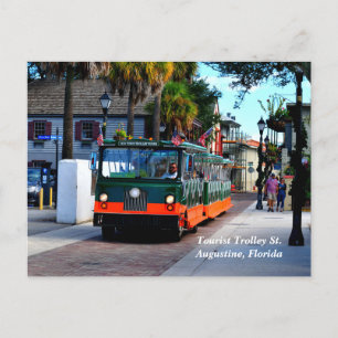 Tourist Trolley Helg Vykort