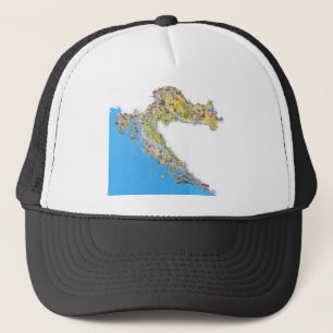 Touristic karta för Kroatien, Keps