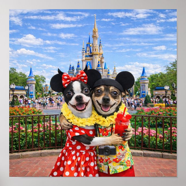 "Tourists" Poster (Framsidan)