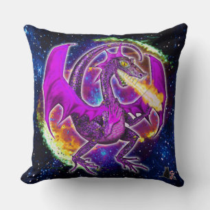 Tourmaline Cosmic Dragon Kudde