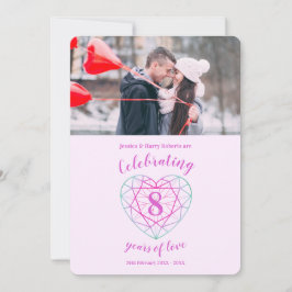 Tourmaline-jubileum 8 år foto-inbjudningar inbjudningar