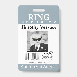 Tourmaline Ring Bearer Security Badge
