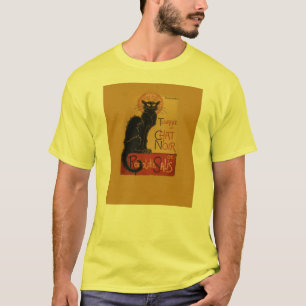 Tournee de Chatta Noir Black Cat T Shirt
