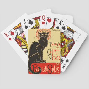 Tournée du Chatta Noir Art nouveau Kortlek