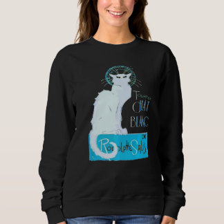 Tournee Du Chatta Noir Paris Distress Vector T Shirt