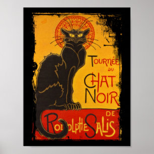 Tournee du Chatta Noir Poster