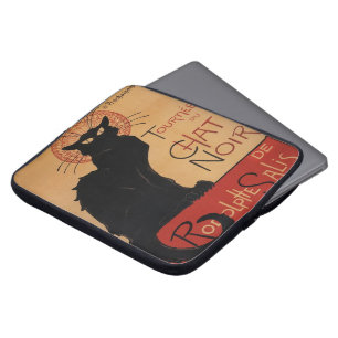 Tournée du Chatta Noir, Théophile Steinlen Laptop Fodral